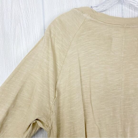 We The Free | Oversized Arden Long Sleeve Tee In Morning Oat Size Small - Picture 6 of 13
